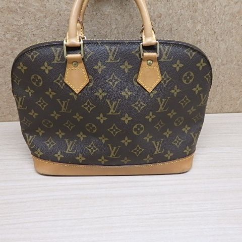 LOIUS VUITTON ルイヴィトン モノグラム アルマ 南京錠付き