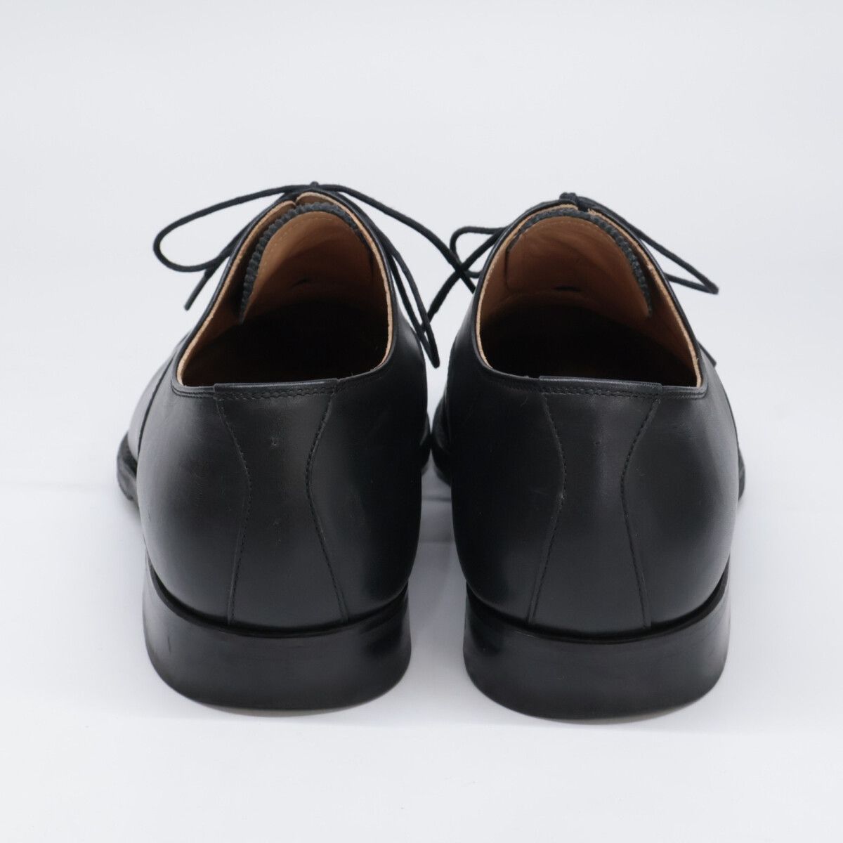 SCOTCH GRAIN ストレートチップ 革靴 ブラック 25cm 3E