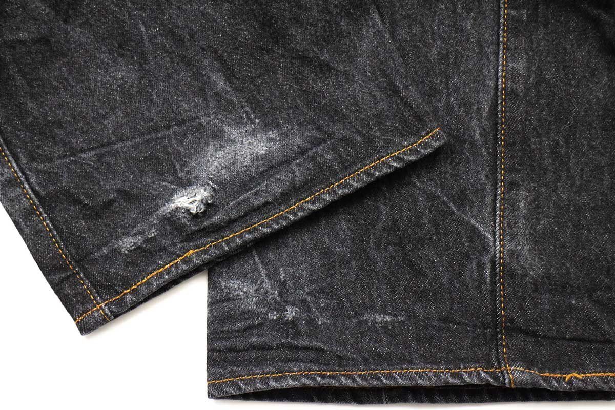 【色落ち◎】Levi's 501 先染めブラック メキシコ製 W31L30 メキシコ製 Levi'sリーバイス 501 先染め ブラック デニムパンツ