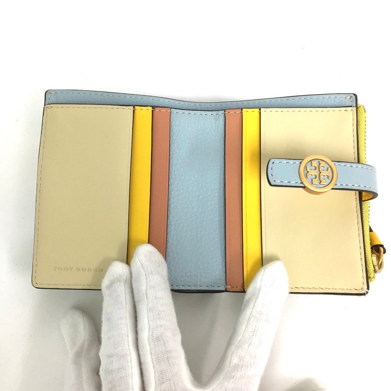 Tory Burch トリーバーチ イエロー 折り財布 TORY BURCH トリーバーチ