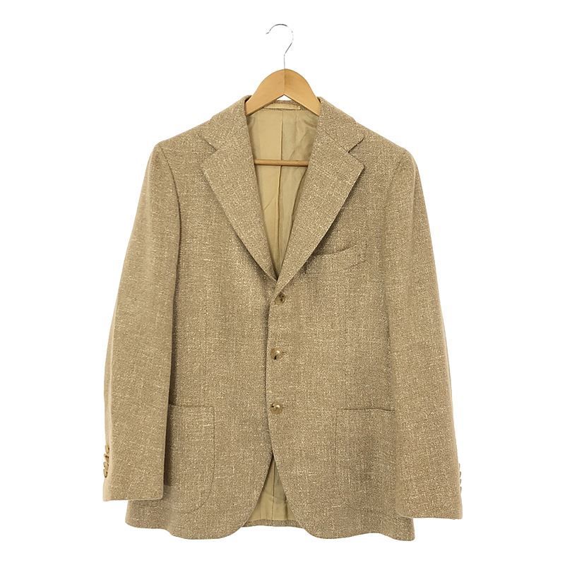 Cesare Attolini / チェザレアットリーニ | × BEAMS F 別注 カシミヤ シルク メランジ 3B テーラードジャケット / 総裏地 | 46 | メンズ