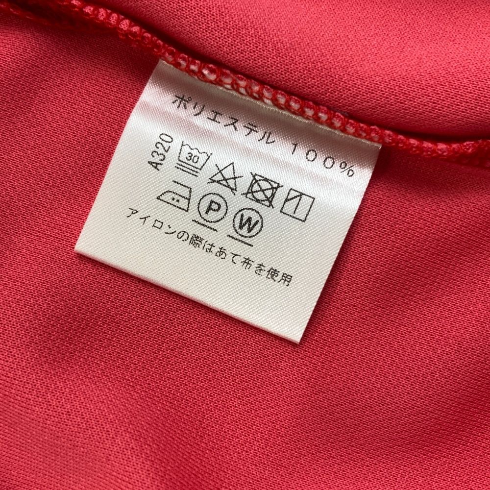サイズ：50 VIVA HEART ビバハート  ハイネック 半袖Tシャツ  レッド系 [240101485019] ゴルフウェア メンズ ストスト サイズ：50 VIVA HEART ビバハート ハイネック 半袖Tシャツ