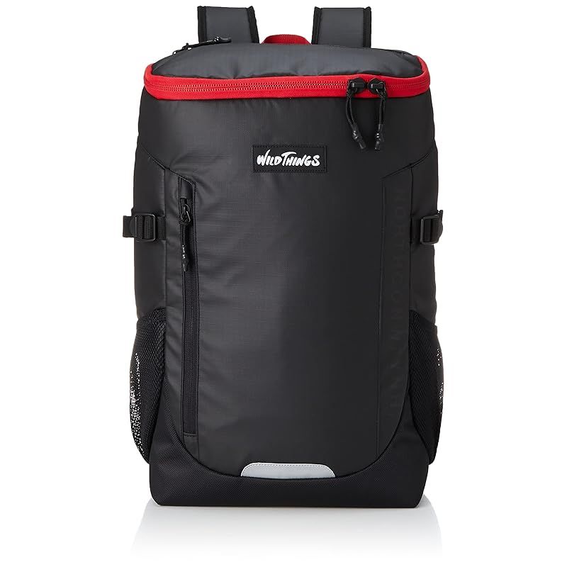 【特価商品】[ワイルドシングス] リュック WT-380-3101 スクエア抗菌 消臭 大容量 30L 3M反射材採用 レッド F