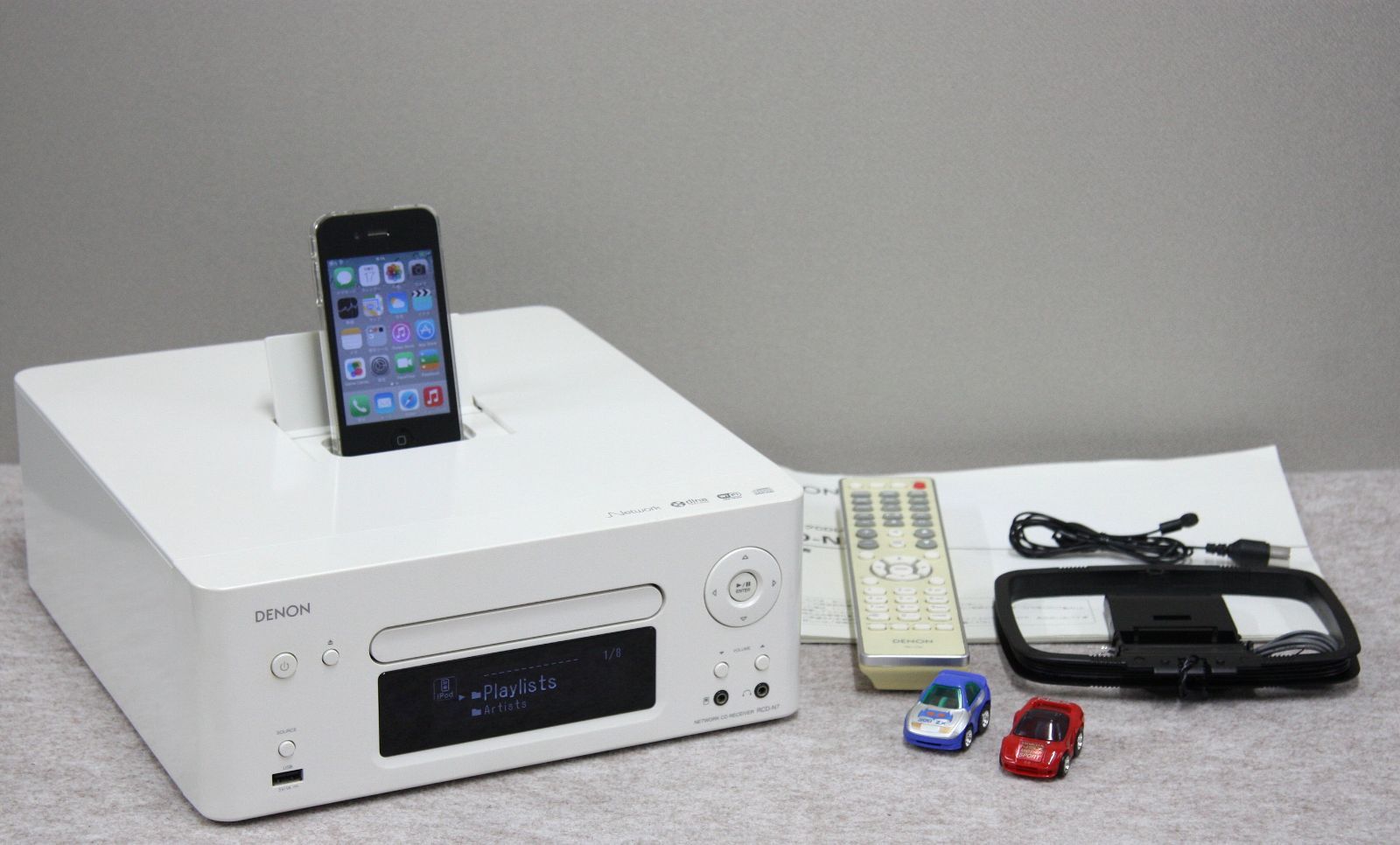【ジャンク品】DENON RCD-N7 ネットワークCDレシーバー Amazon.co.jp: Denon ネットワークCDレシーバー ホワイト RCD-N7