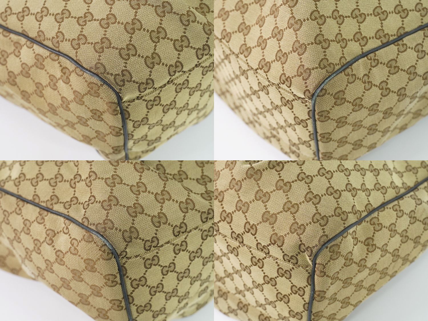本物 グッチ GUCCI スーキー GGキャンバス トートバッグ ハンドバッグ 