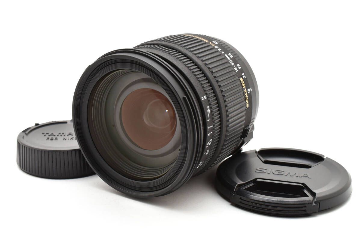 ☆ シグマ SIGMA 18-50mm F2.8 EX DC MACRO HSM ニコン ☆ L55#6620 D5600