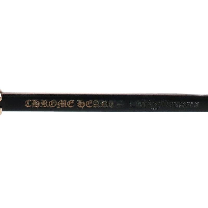 クロムハーツ GISS CHプラステンプルスクエアフレーム眼鏡 メンズ 54  