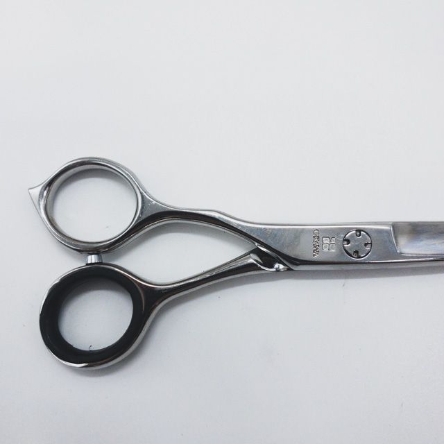 【オオカワプロシザーズ オオカワプロシザーOKAWA PRO SCISSORS】HC55 シザー メガネ 理容 美容ハサミ 美容師 理容師 左利き 5.5インチ 中古 sc1066