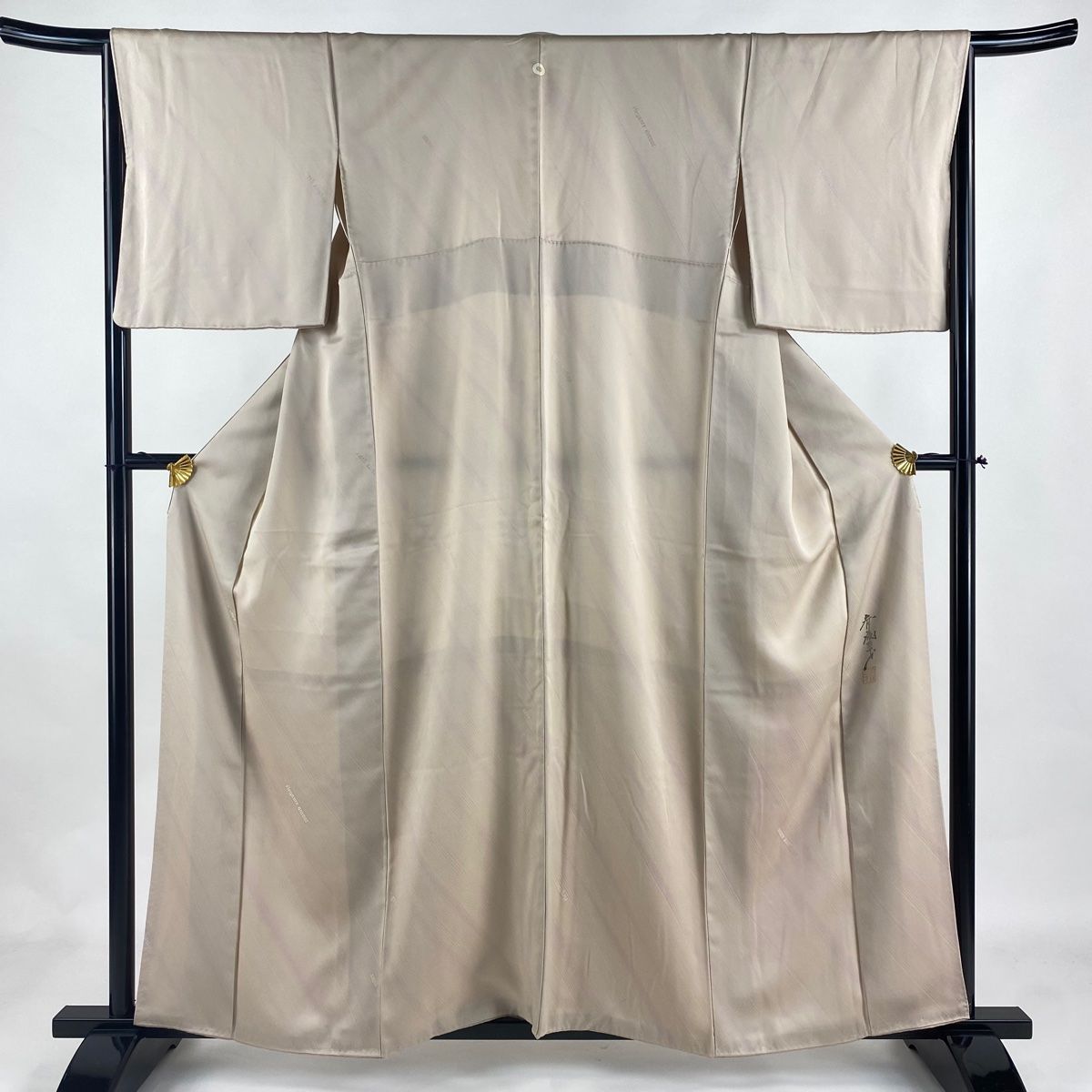 小紋 身丈158.5cm 裄丈69cm 正絹 美品 名品 【中古】（付下げ 身丈  