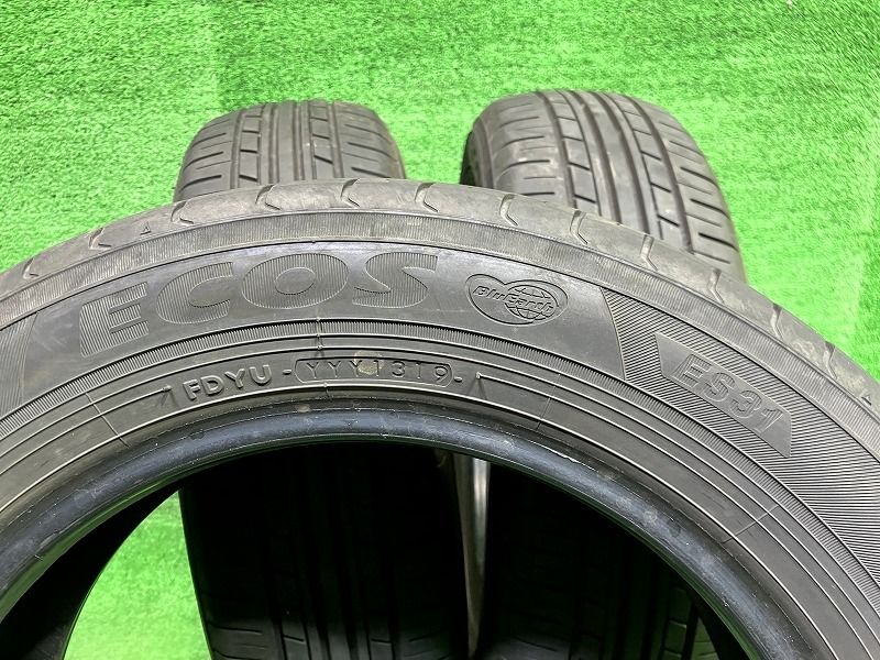 2021年製　ヨコハマ　エコス　ES31　205/60R16　国産　バリ溝　4本 2021年製 ヨコハマ エコス ES31 205/60R16 国産 バリ溝 4本 ワールド