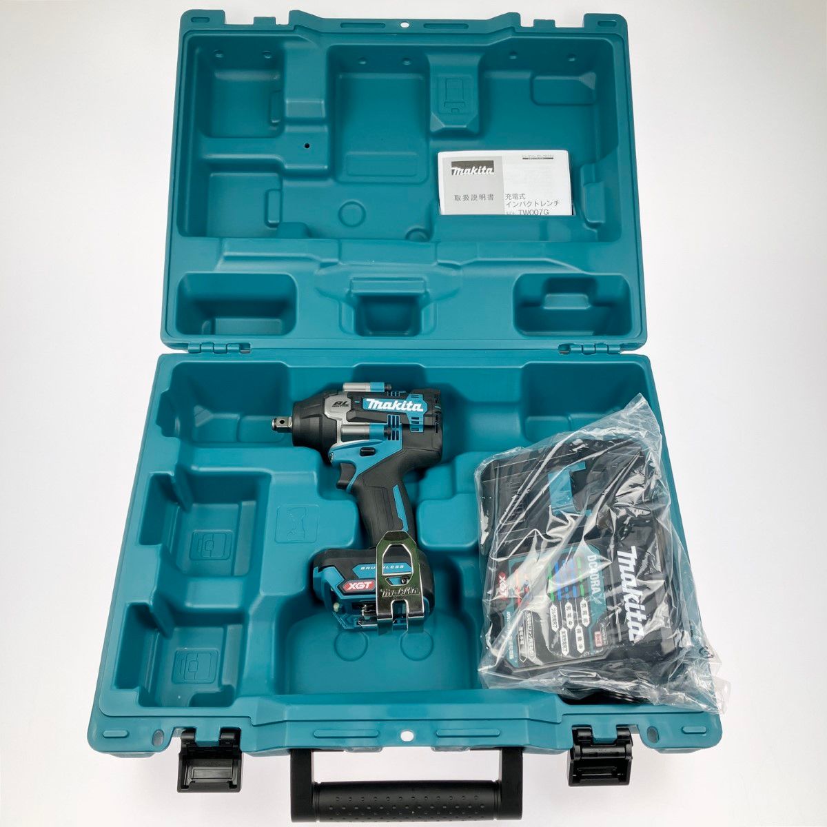 ▽▽MAKITA マキタ 充電式インパクトレンチ 40Vmax TW007G バッテリ無し 充電器付属