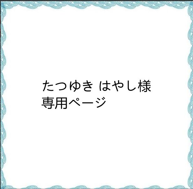 たつゆき はやし様 専用ページ - メルカリ