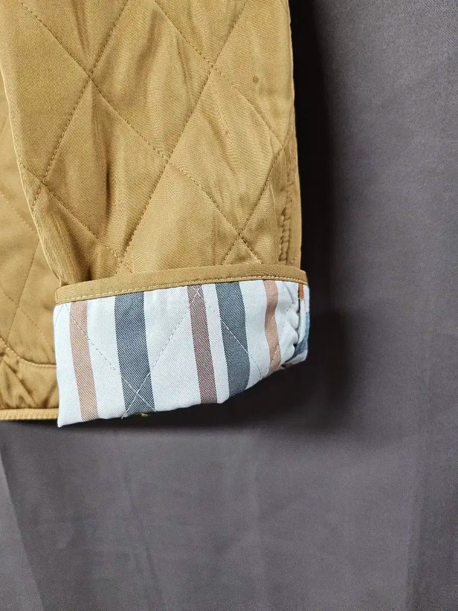 ダックス キルティング ジャケット ブラウン CHECK 裏地100 SIROKUMA-CORPORATION_COM