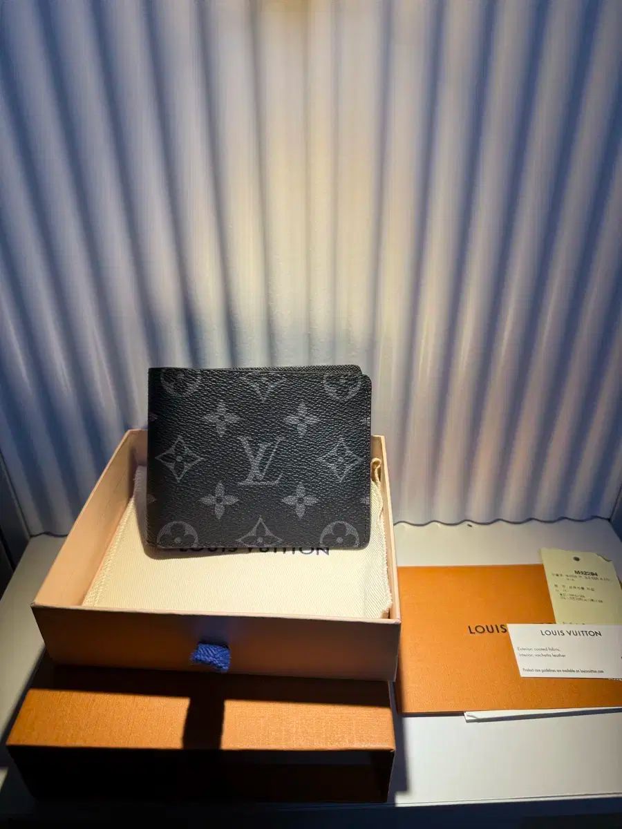 ほぼ ルイヴィトン エクリプス スレンダー 二つ折り財布