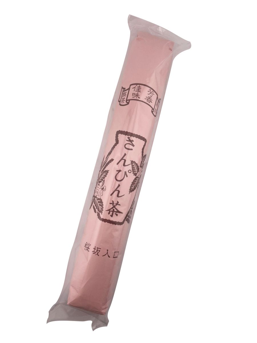 10本セット さんぴん茶 赤 大 比嘉製茶 ピンク色の紙筒入り 沖縄のお茶 ジャスミンティー 香り高い茶葉 茉莉花茶
