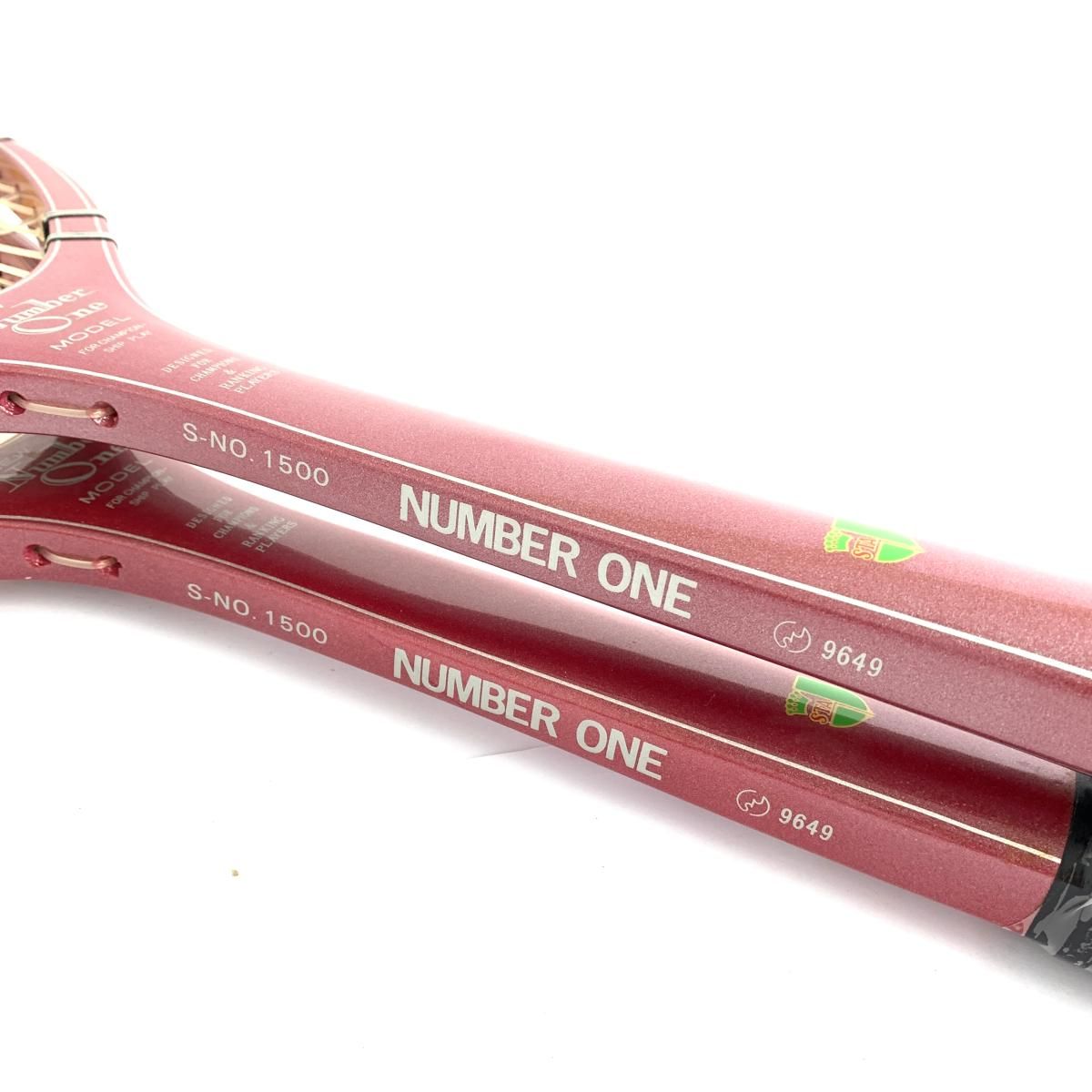 未使用品 Kawasaki カワサキ Number ONE 軟式テニスラケット 2本