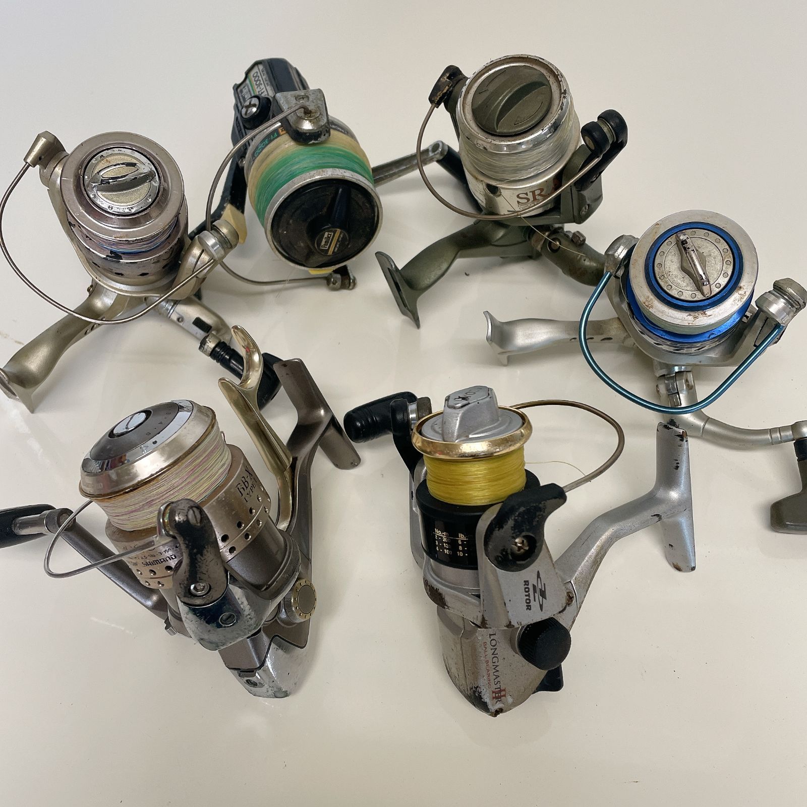 SHIMANO、Daiwwa、RYOBI リール　まとめ売り ( ジャンク品) リール まとめ売り 【ジャンク】 SHIMANO、Daiwwa、RYOBI リール