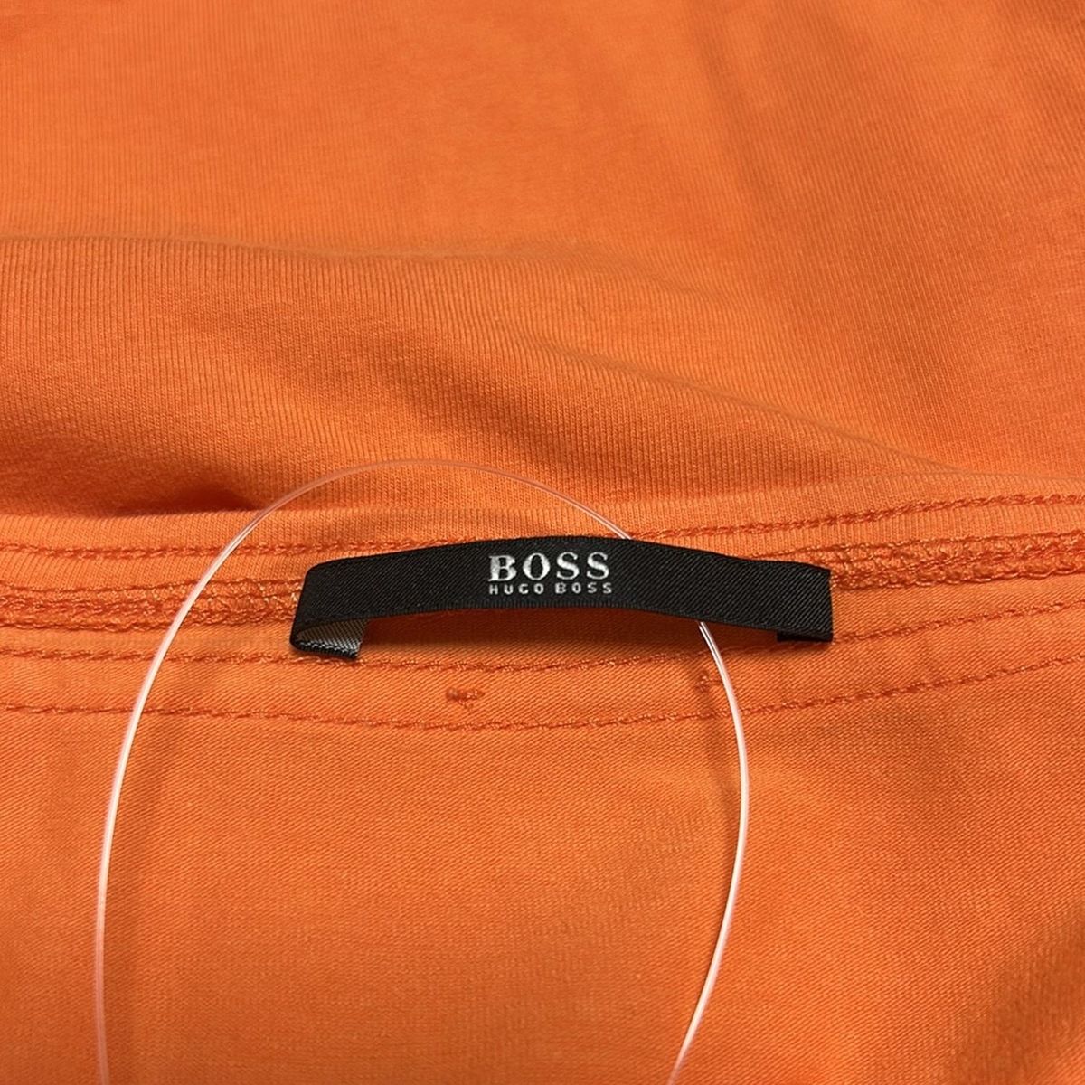  HUGOBOSS ヒューゴボス 半袖Tシャツ レディース - オレンジ クルーネック 半袖(Tシャツ) Tシャツ カットソー