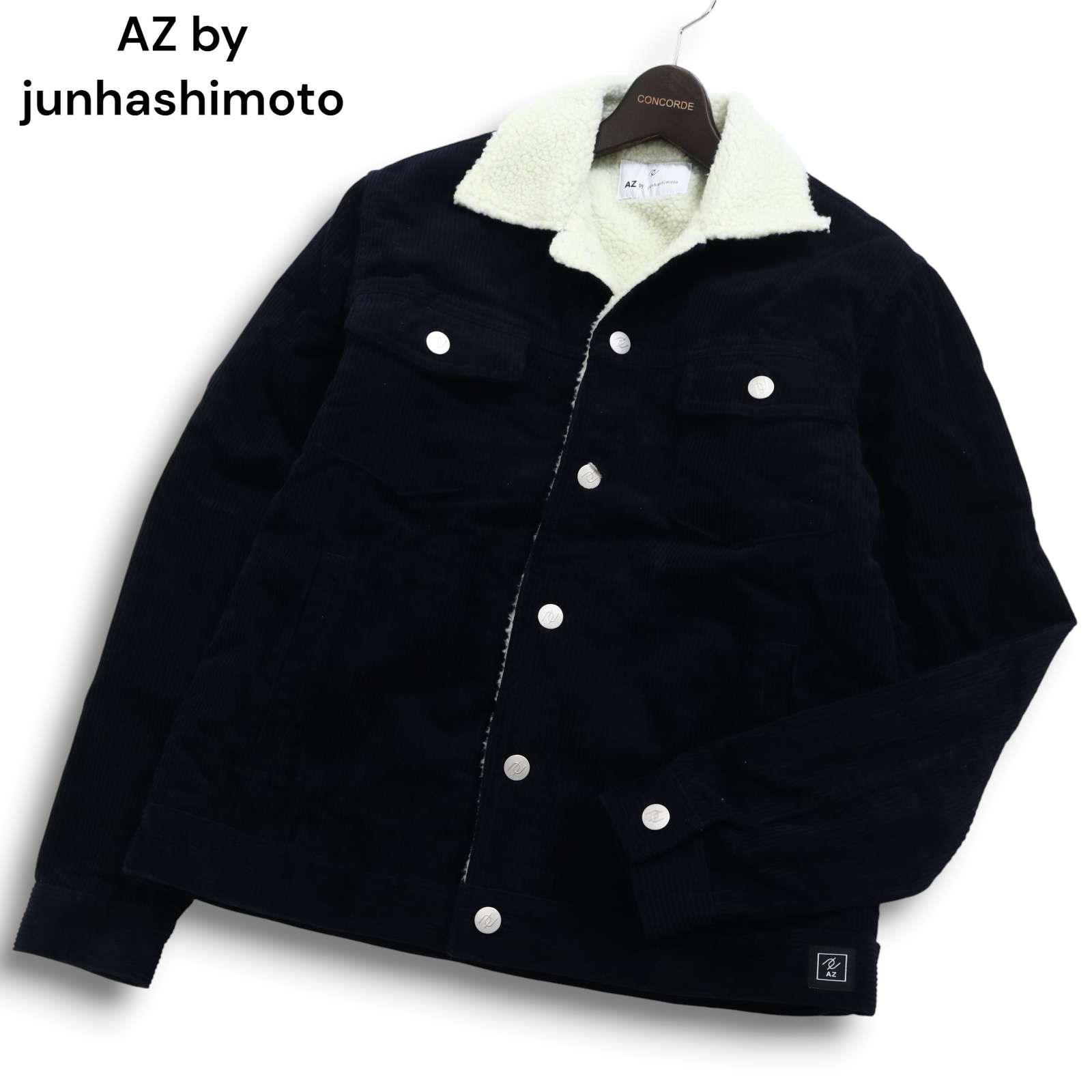 美品☆ AZ by junhashimoto エーゼイ バイ ジュンハシモト ボア 