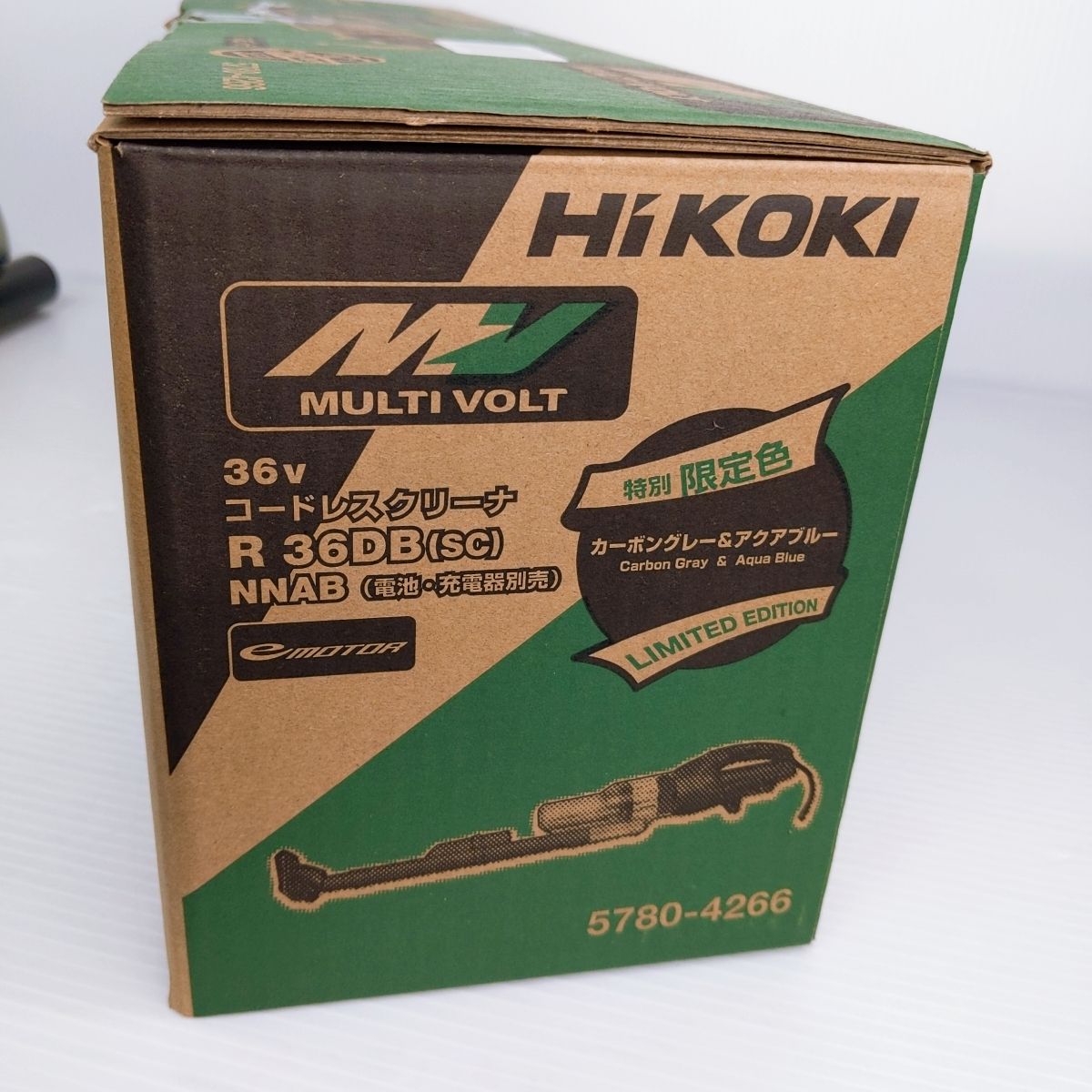 中古品】HiKOKI ハイコーキ 36Vコードレスクリーナー カーボングレー 