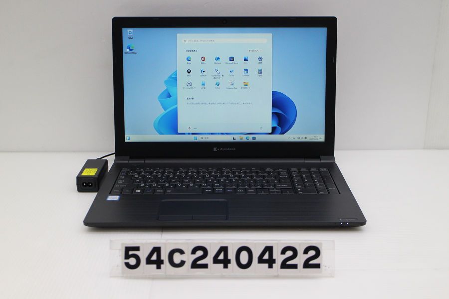 dynabook dynabook B65/EP Core i5 8265U 1.6GHz/8GB/128GB(SSD)/DVD/15.6W/FWXGA(1366x768)/Win11 【54C240422】