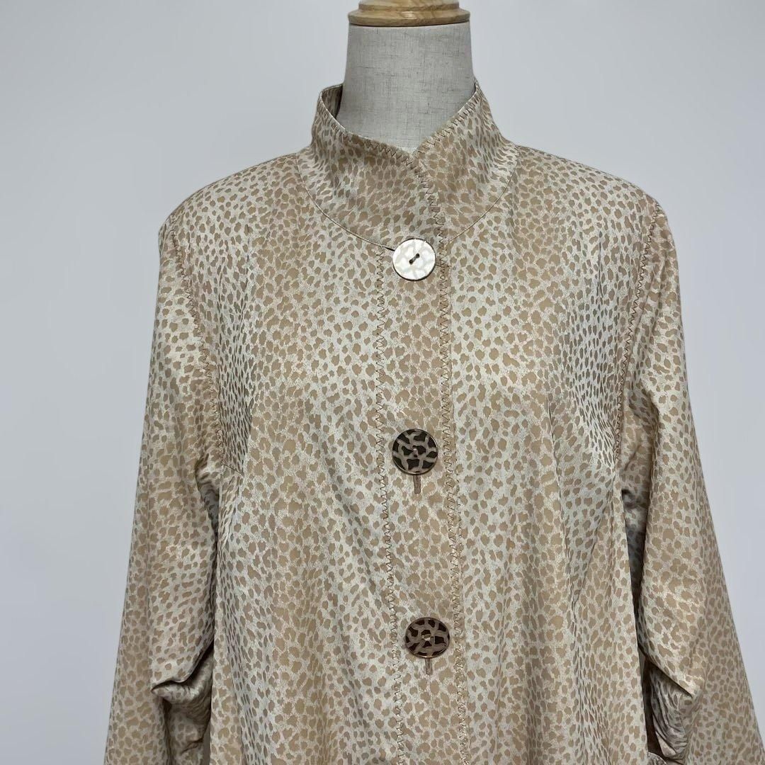 【美品】伊太利屋　イタリヤ　ラモーダゴジ　ジャケット　春　肩パット付き 美品】伊太利屋 イタリヤ ラモーダゴジ ジャケット 春 肩パット付き