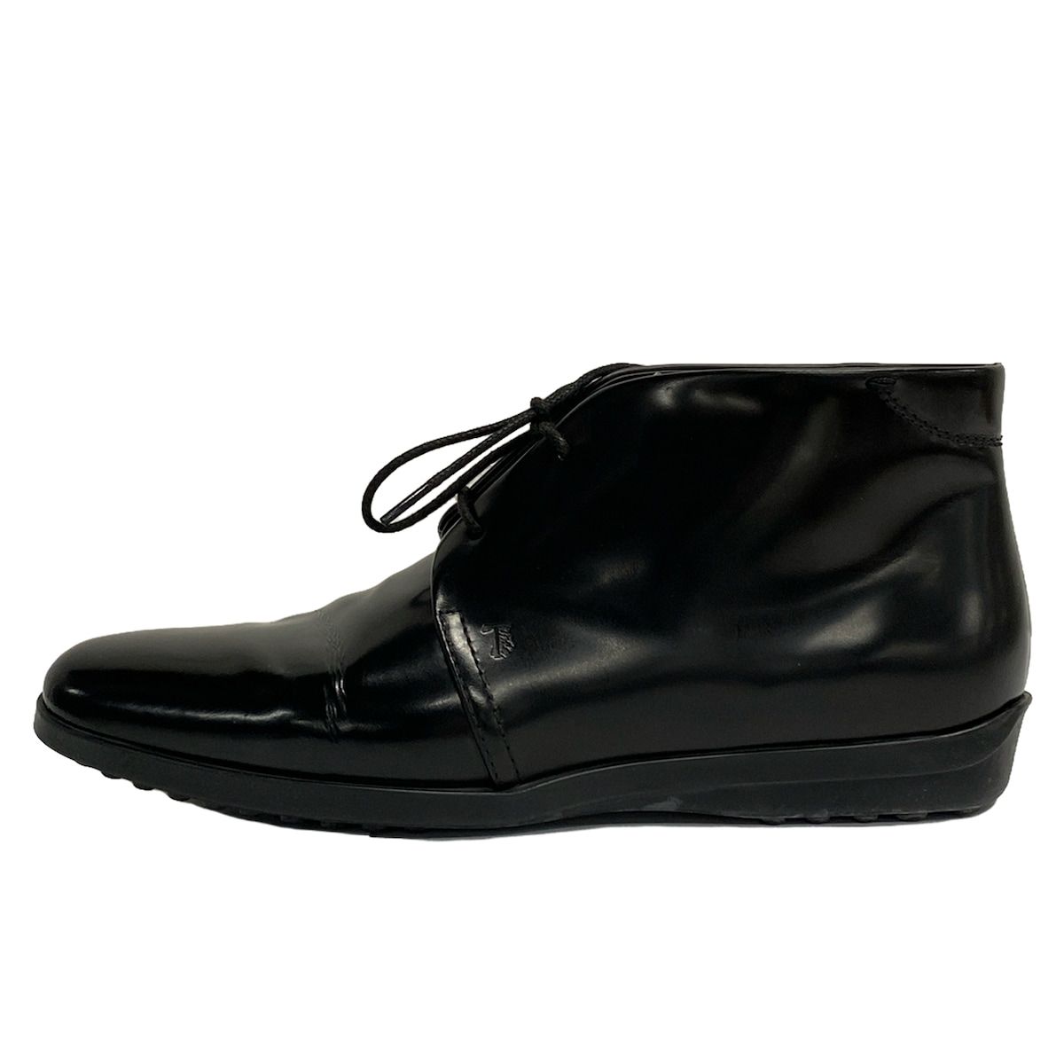 TOD S トッズ ショートブーツ 35 1|2 レディース - 黒 レザー