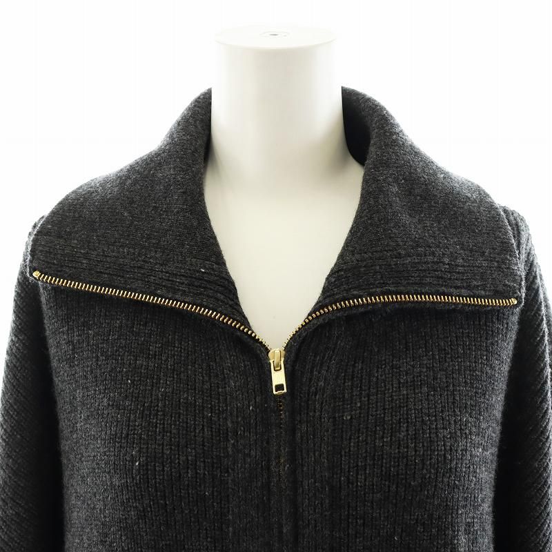 美品 MUSE Deuxieme Classe OLBIA フルジップブルゾン MUSE de Deuxieme classe（ミューズデドゥーズィエムクラス）の