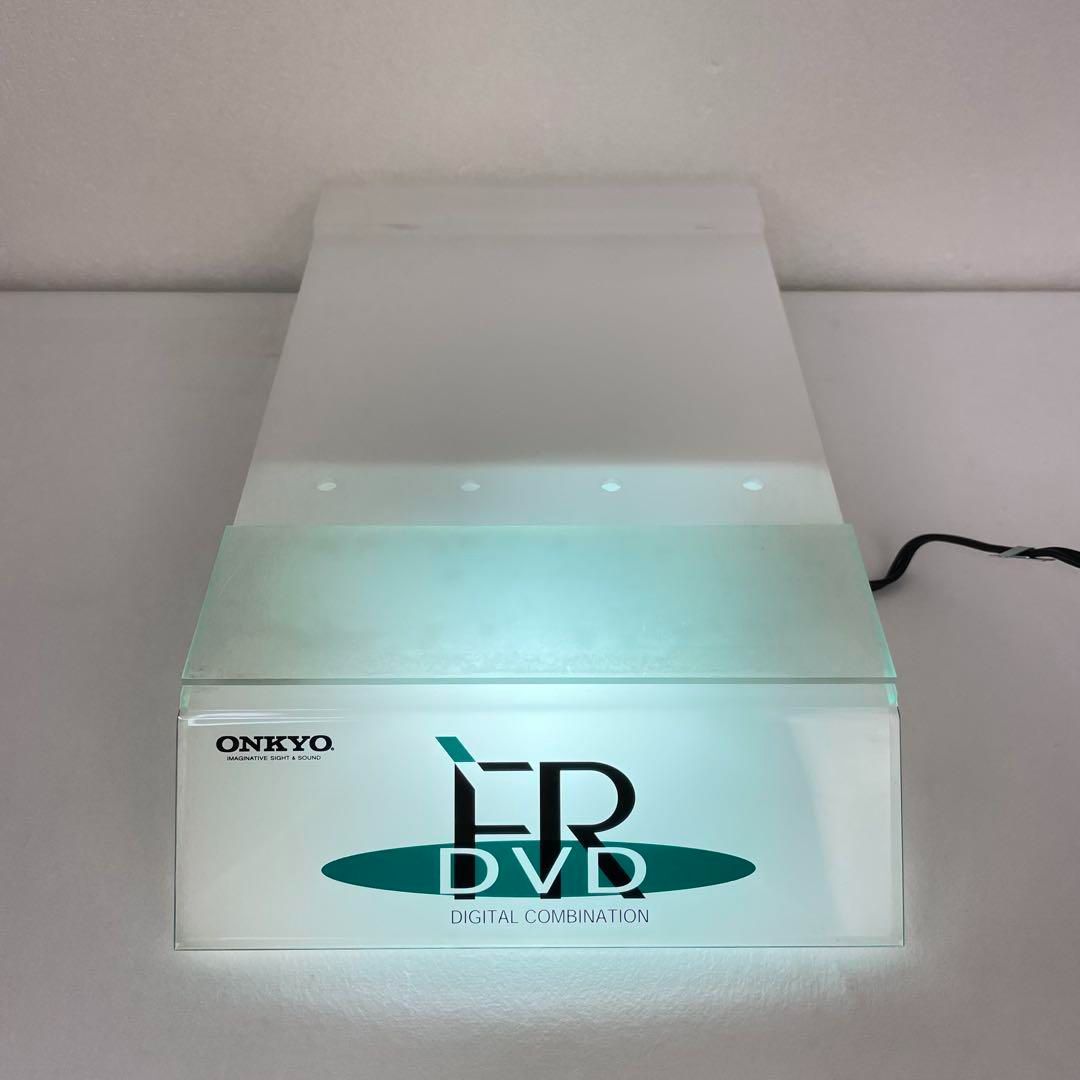 ONKYO INTEC ライト FR DVD 点灯看板 照明オブジェ ONKYO INTEC ライト FR DVD 点灯看板 照明オブジェ ONKYO INTEC