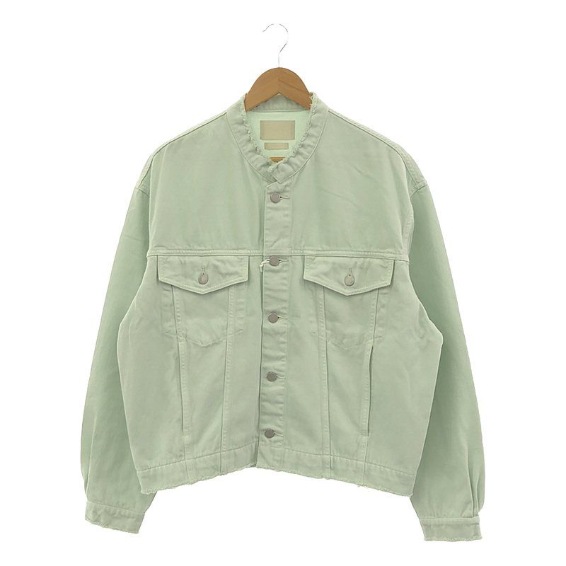 yoke CUT-OFF WIDE DENIM TRUCKER デニムジャケット