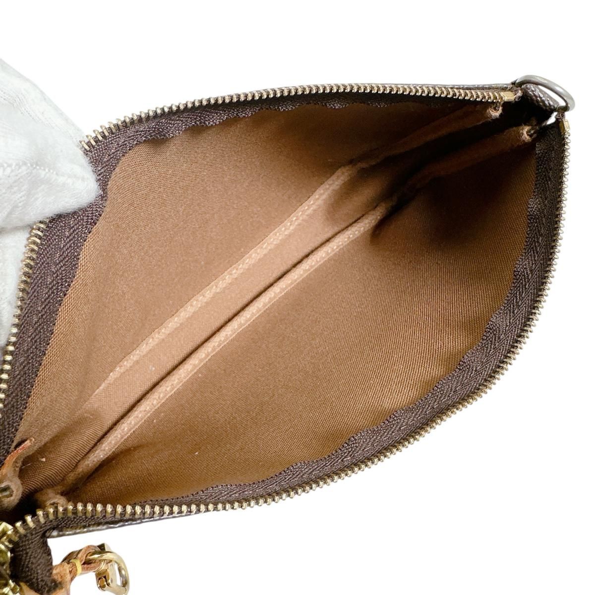 ルイヴィトン M51980 モノグラム アクセサリーポーチ ストラップ交換