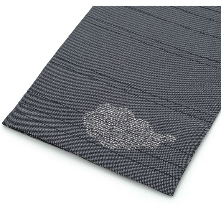 瑞曇刺繍 グレー