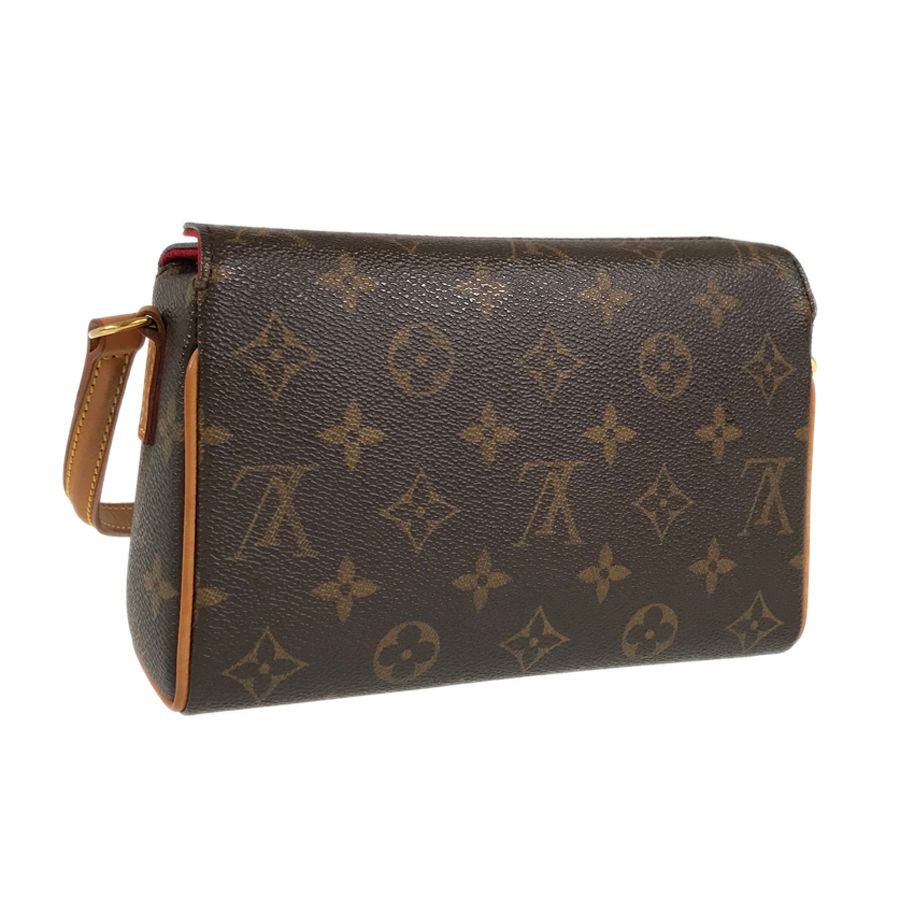 ルイ・ヴィトン LOUIS VUITTON モノグラム レシタル M51900 ブラウン