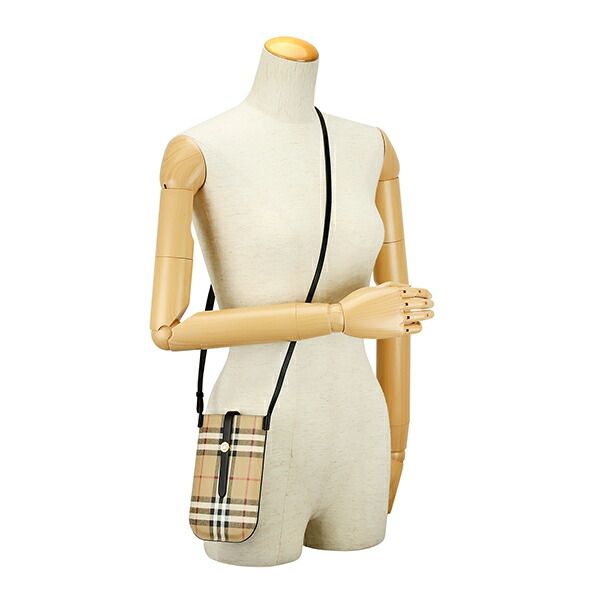 新品 バーバリー BURBERRY ショルダーバッグ PHONE HOLDER アーカイブ