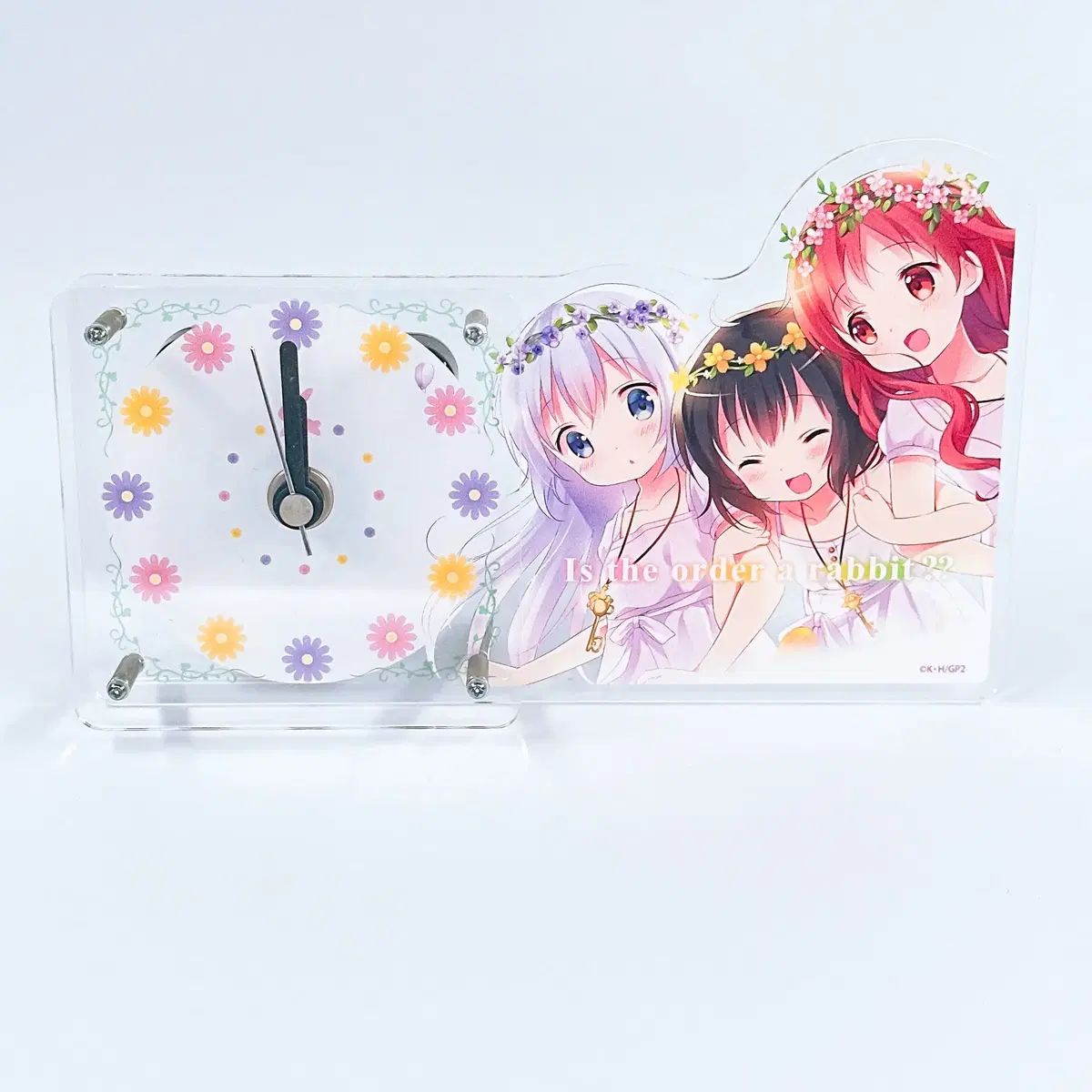 ご注文はうさぎですか アクリルクロック 未使用