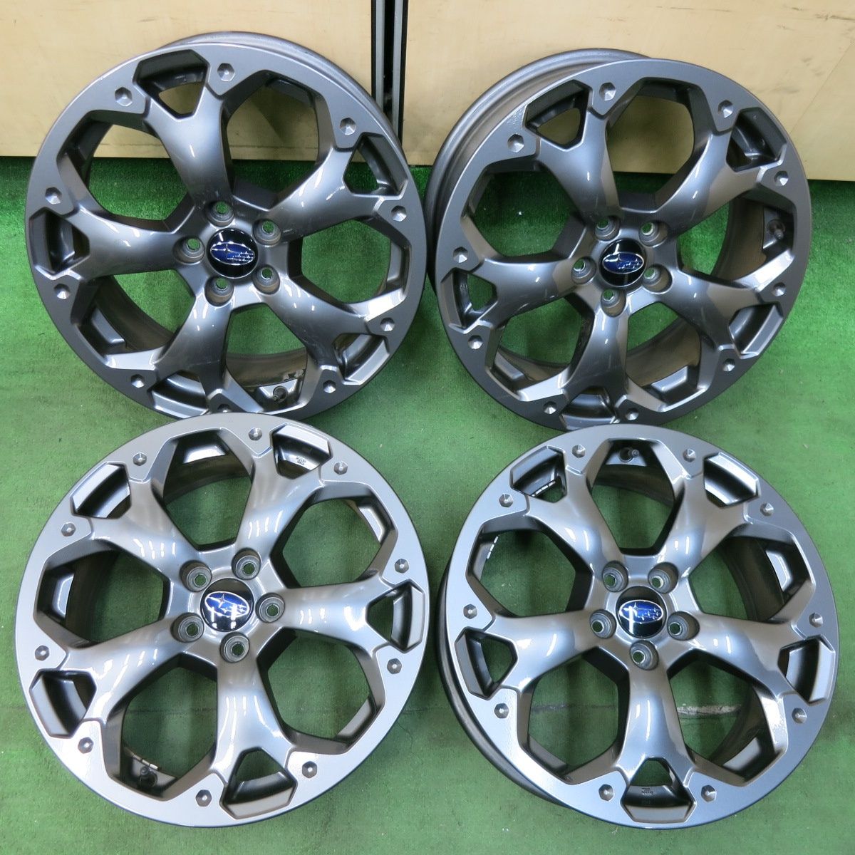 [送料無料] キレイスバル XV 2.0e-L EyeSight Smart Edition GT 後期 純正 ホイール 17インチ 特別仕様車 17×7J PCD100/5H5011506SYホ
