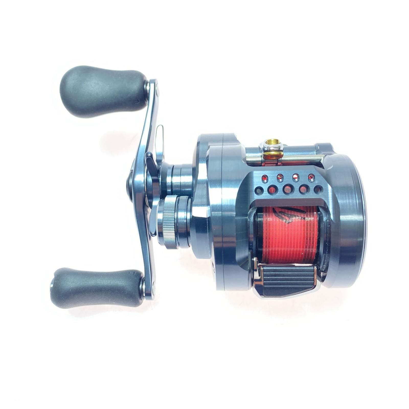 §§SHIMANO シマノ ベイトリール 24カルカッタコンクエストシャローエディション31HG 程度A アベイルパーツ 替スプール 046741