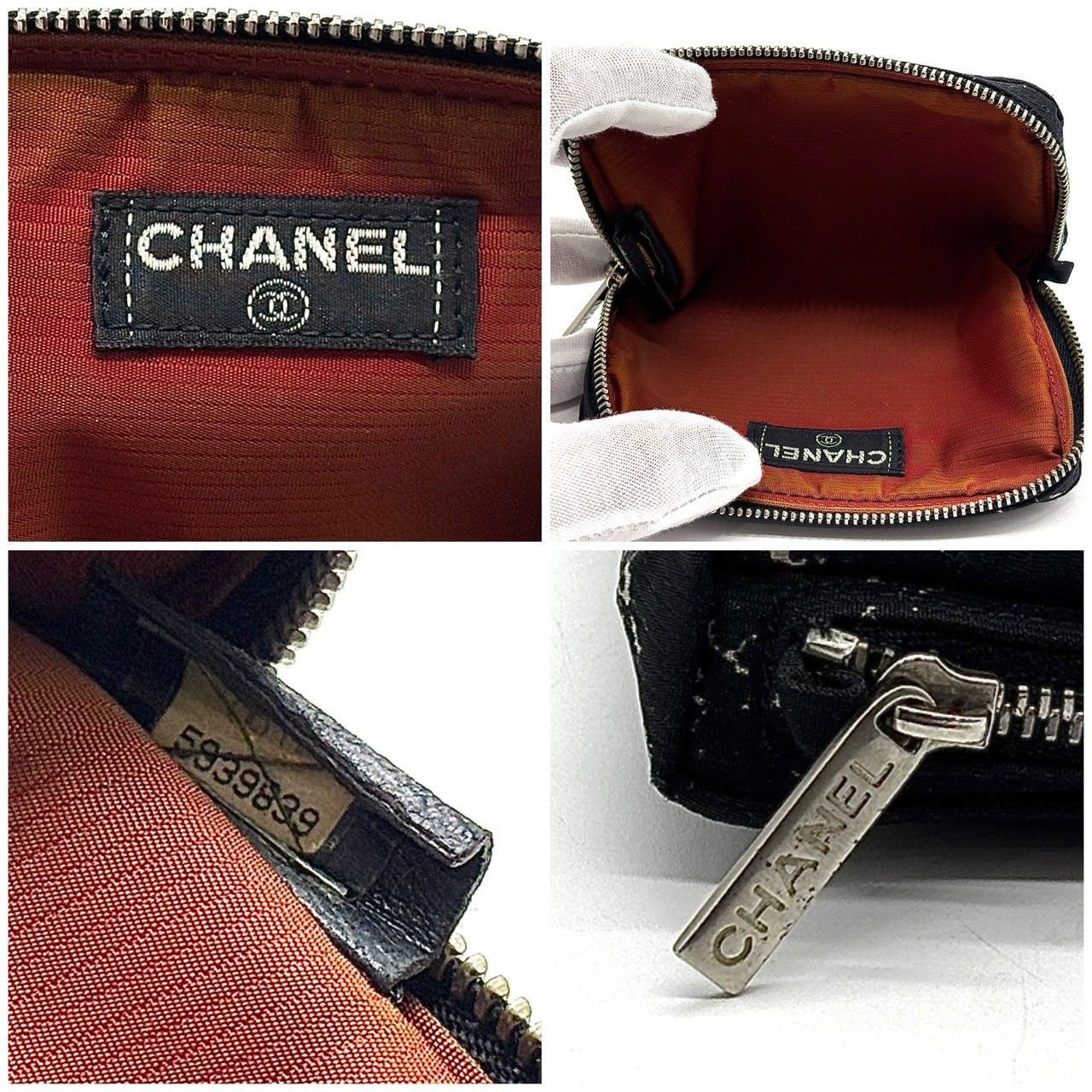軽くてかわいい定番】 CHANEL シャネル 旧トラベルライン コイン
