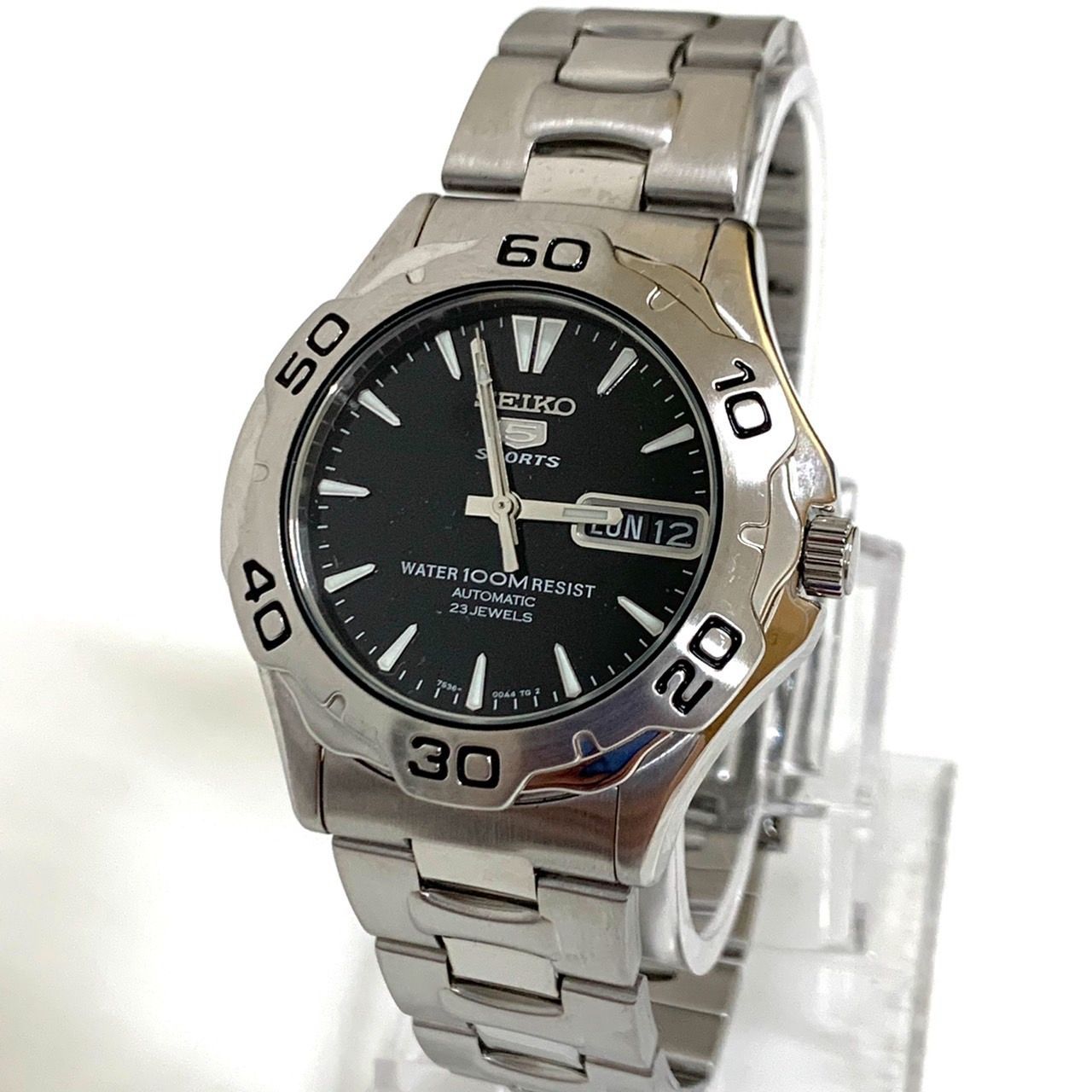 SEIKO 5】セイコーファイブ/自動巻き腕時計/7S36-00A0 - メルカリ