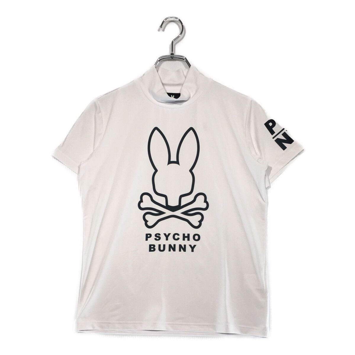 Psycho Bunny - coco 中古 サイコバニー Psycho Bunny レディース 半袖シャツ 1(S) 白 ホワイト モックネック 中古 レディース サイコバニー Psycho Bunny 半袖シャツ 1(S) 白