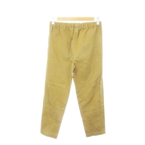 可 ジャズマスター マルニ MARNI イージーパンツ テーパード コットン 36 S 茶 カーキ AH2 GY44 最大85%オフ!
