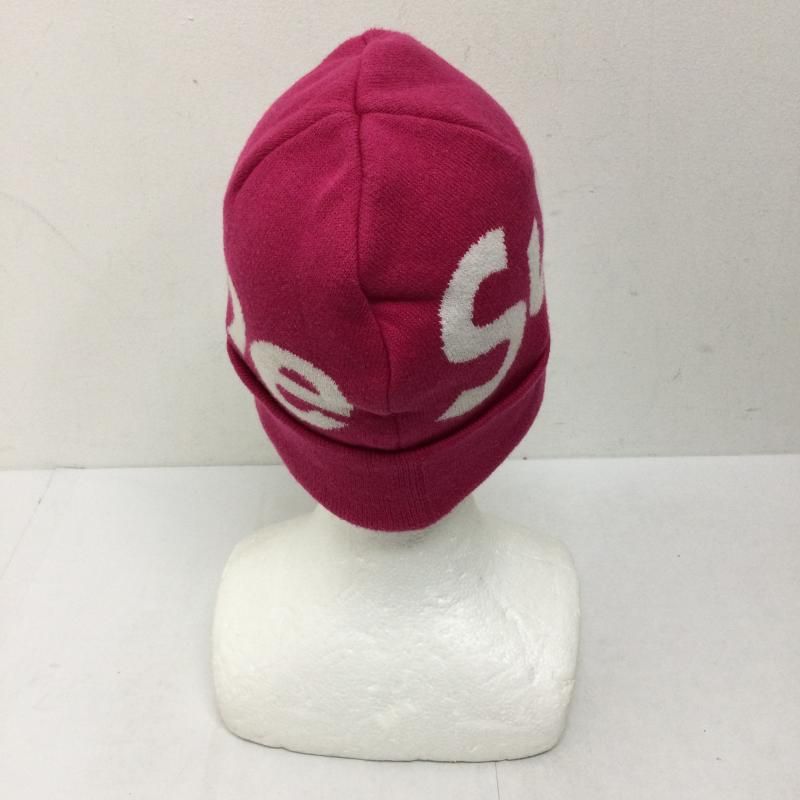 Supreme シュプリーム 帽子 ニット帽 Supreme シュプリーム Big Logo Beanie ビッグロゴビーニー ニットキャップ ピンク系