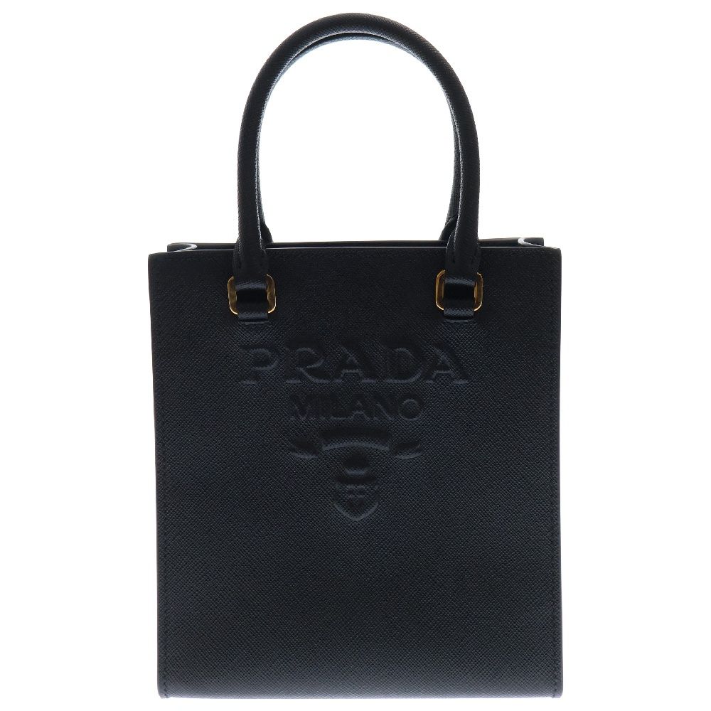 PRADA (プラダ) Leather Mini Tote 1BA333 レザー ミニトートバッグ 鞄 