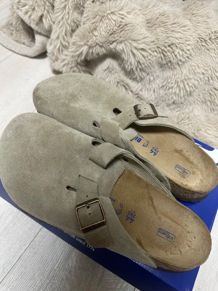 BIRKENSTOCK ビルケンシュトック ボストン44 スウェード トープ