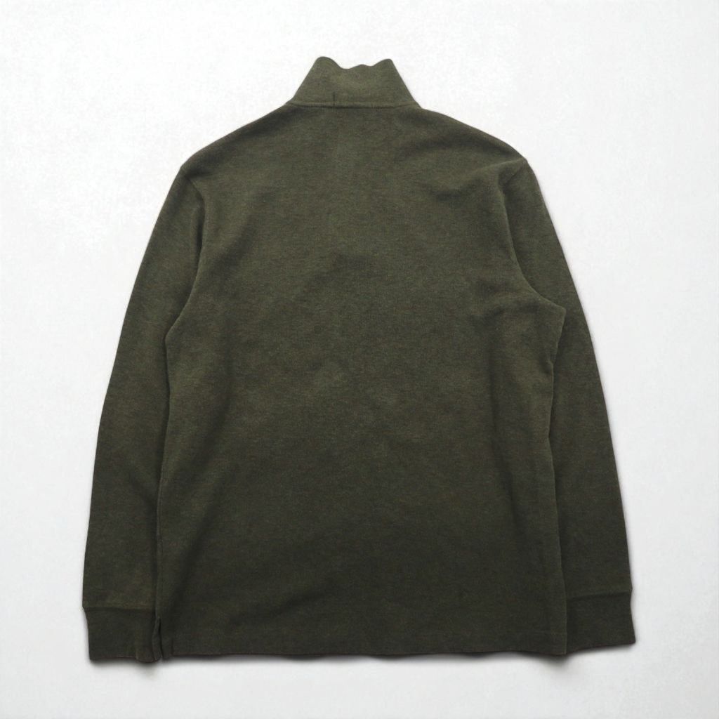 POLO RALPH LAUREN ハーフジップ スウェット ESTATE RIB