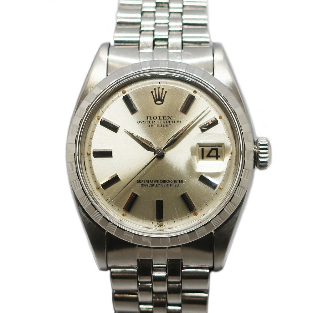 天白】【ROLEX】ロレックス デイトジャスト 16233 X番 シャンパン DJ 