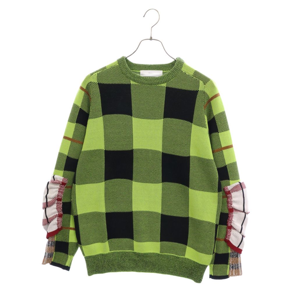 TOGA PULLA (トーガ プルラ) 20SS Check knit pullover チェック