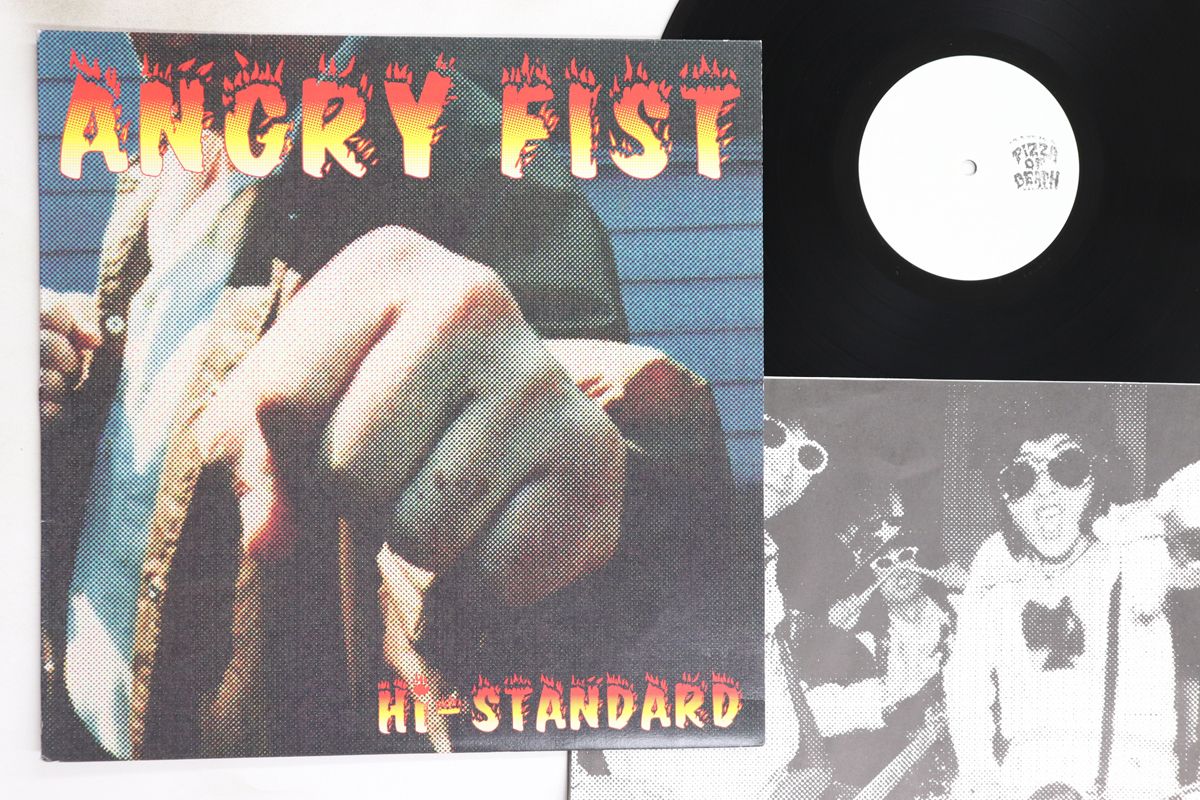 【レコード】 人気盤 Hi-STANDERD / angry fist ハイスタ LP Hi-Standard Angry Fist POD009 PIZZA OF DEATH /00260