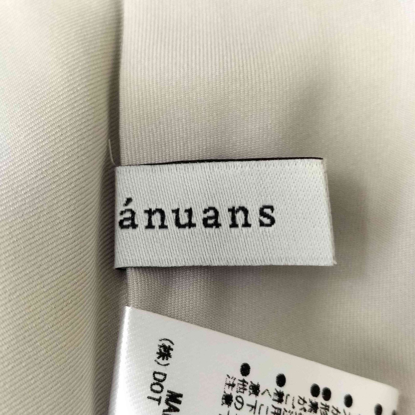 アニュアンス anuans カットジャガードアメスリトップス