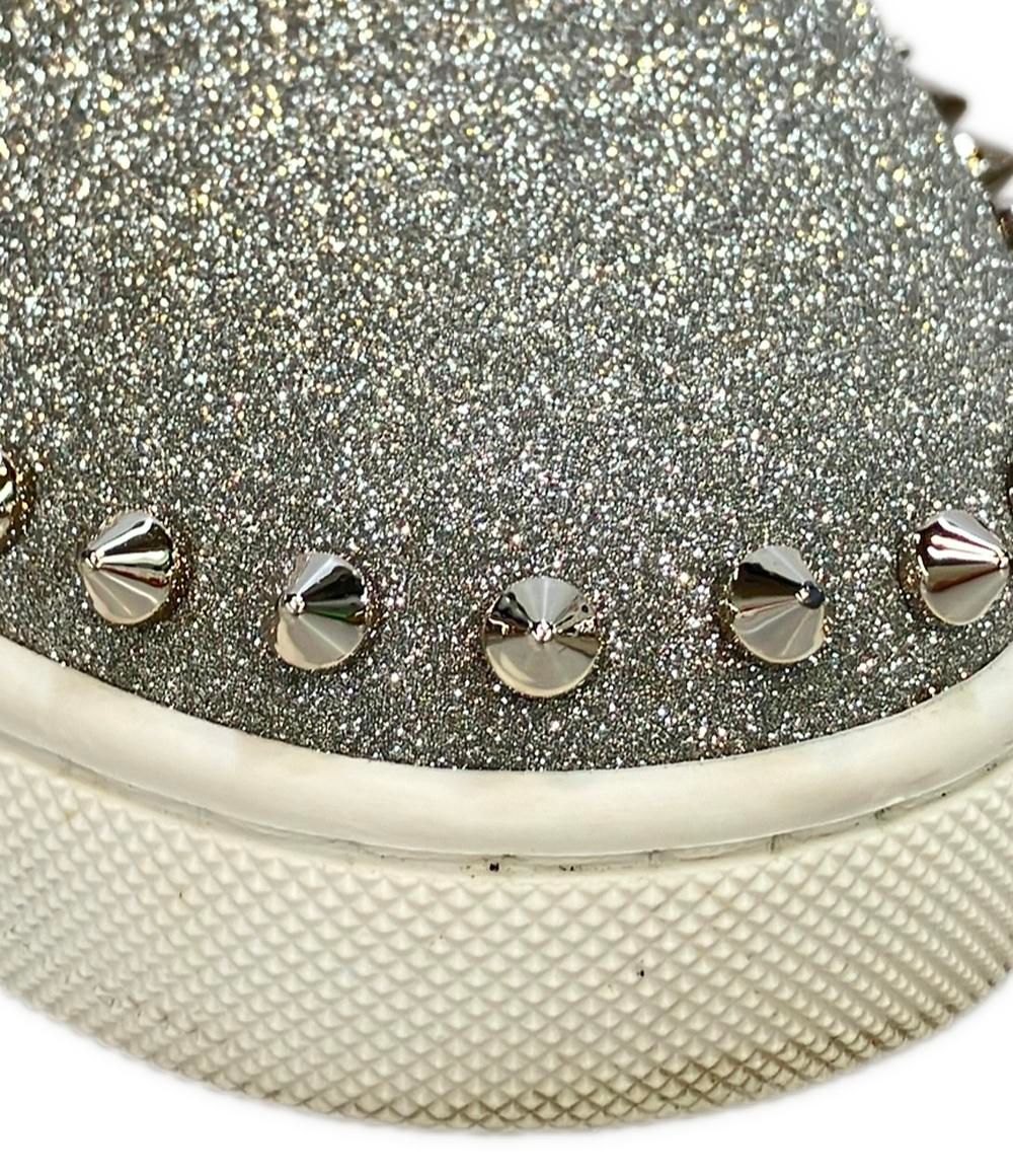  クリスチャンルブタン スリッポン スタッズ グリッター メンズ SIZE 43 XL Christian Louboutin スリッポン 靴